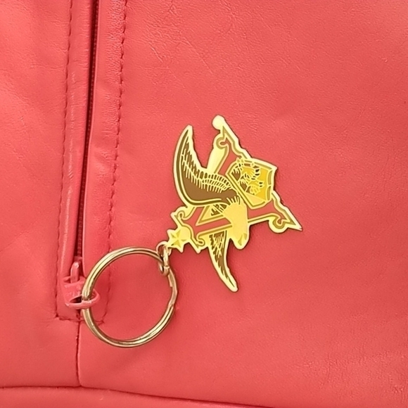 First Edition Red Leather Crossbody Bag - Picture 9 of 9